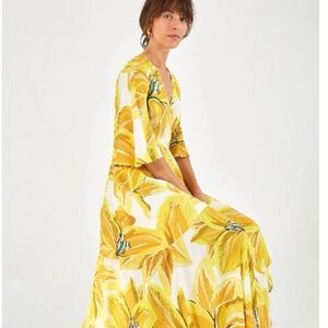 Farm Rio Azalea Wrap Dress | Size XS